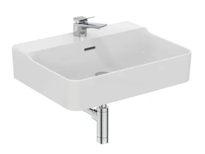 CONCA - T3691 - Rectangular wall-mounted ceramic washbasin _ Ideal Standard